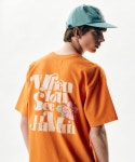빅웨이브 컬렉티브(BIGWAVE COLLECTIVE) WHEN YOU SEE HAWAII T-SHIRT (CARROT CURL) - 36,000 | 무신사 스토어