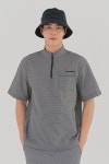 테일러메이드 어패럴(TAYLORMADE APPAREL) 23SS 남성 써커 반집업 반팔 티셔츠 TMTHM2106-199 - 299,000 | 무신사