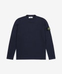 스톤아일랜드(STONE ISLAND) 남성 와펜 패치 코튼 크루넥 니트 - 네이비 블루 / 1015502B0A0020 - 299,000 | 무신사 스토어