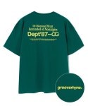 그루브라임(GROOVE RHYME) DEPT87-CG T-SHIRTS (LIGHT GREEN) [LRRMCTA345M] - 23,200 | 무신사 스토어