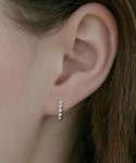 타티아나(TATIANA) (실버925) 드롭 바이 드롭 후프 귀걸이 EC3007 - 후기 | 무신사