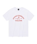 브이오 컴퍼니(VO Company) | 볼컴(VOLCOM) 스톤 컴퍼니 컴포트핏 반팔 티셔츠(화이트) - 34,300 | 무신사
