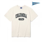 컬럼비아 유니버시티(COLUMBIA UNIVERSITY) 1754 ARCH LOGO T-SHIRTS CREAM - 49,000 | 무신사 스토어