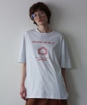 문선(MOONSUN) UNISEX M.S.S Haus Tee [Heather Grey] - 사이즈 & 후기 | 무신사