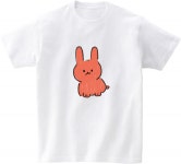 어썸어스(AWESOMEUS) IM RED BUNNY 반팔 티셔츠 화이트 - 28,000 | 무신사 스토어