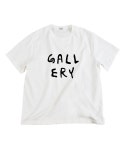 1011갤러리(1011 GALLERY) Gallery Logo T-shirt_White (Restock) - 사이즈 & 후기 | 무신사