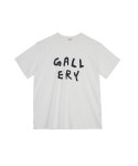 1011갤러리(1011 GALLERY) Gallery Logo T-Shirts - White - 사이즈 & 후기 | 무신사