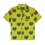 트립샵(TRIPSHOP) 타이거 웨이브 프린트 하와이안셔츠 (LIME) - 69,000 | 무신사 스토어
