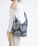 그린스터프(GREEN STUFF) 루즈핏 로프 쇼퍼백 57 페이즐리 - all black - 59,000 | 무신사 스토어
