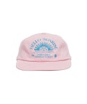 헬로 선라이즈(HELLO SUNRISE) HS Arch Logo 6Panel Cap (Pink) - 사이즈 & 후기 | 무신사