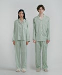 조스라운지(JOS LOUNGE) [모달] (couple) Pistachio Pajama Set - 사이즈 & 후기 | 무신사
