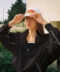 미나수(MENASOO) TWO-WAY STAN NECK RUNNING LIGHT ANORAK BLACK (FOR SUMMER) - 사이즈 & 후기 | 무신사