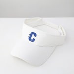 루킹포유(LOOKING4U) 시그니처 C로고 스포츠 썬캡 C1 화이트 - 29,000 | 무신사 스토어