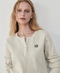 론론(RONRON) HENRYNECK LONG SLEEVE OATMEAL - 사이즈 & 후기 | 무신사