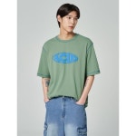 에잇세컨즈(8SECONDS) 스티치 포인트 그래픽 반소매 티셔츠... 스티치 포인트 그래픽 반소매 티셔츠  라이트그린 (453642NQ5L) - 사이즈... 