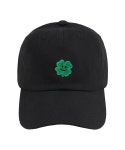 그레이버 백 앤 에이씨씨(GRAVER BAG AND ACC) [BAG&ACC]클로버 스마일 자수 볼캡_블랙 - 사이즈 & 후기 | 무신사