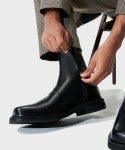 피렌체 아뜨리에(FIRENZE ATELIER) [SECOND.A] Minimal Square Toe Zip-up Boots_2NDF4300GB - 사이즈 & 후기 | 무신사
