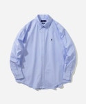 예일(YALE) OVER FIT HERITAGE DAN OXFORD SHIRT LIGHT BLUE - 사이즈 & 후기 | 무신사
