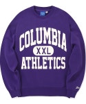 컬럼비아 유니버시티(COLUMBIA UNIVERSITY) XXL OVERSIZE LOGO FLEECE SWEATSHIRTS 빈티지퍼플 - 사이즈 & 후기 | 무신사