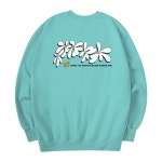 라디네오(RADINEO) [논기모]플라워리 맨투맨 민트 - 사이즈 & 후기 | 무신사