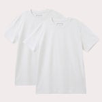 행텐(HANGTEN) 공용 2PACK 클래식 반팔 티셔츠_001(10420-298-455-05) - 사이즈 & 후기 | 무신사
