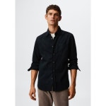 망고(MANGO) MAN 셔츠 TADI Navy_37015919 - 사이즈 & 후기 | 무신사