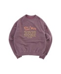 1011갤러리(1011 GALLERY) Gallery Keep Weird Graphic Sweat Shirt - Burgundy - 사이즈 & 후기 | 무신사