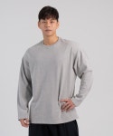 피지컬가먼츠(PHYSICAL GARMENTS) P2302 모달스판 데일리 오버핏 긴팔 [그레이] - 사이즈 & 후기 | 무신사