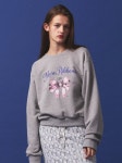 모어쥬드(MOREJUDE) Lovely ribbon sweatshirt gray - 사이즈 & 후기 | 무신사