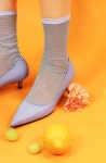 모얼오버(MOREOVER) SUMMER PEARL SOCKS SKY - 사이즈 & 후기 | 무신사