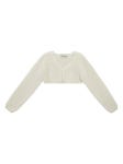 슈퍼런 샐러드(SUPER RUN SALAD) | 샐러드바구니(SALAD BAGUNI) Super Cropped Wool Jacket_white - 사이즈 & 후기 | 무신사