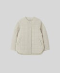 어플레이그라운드(A PLAY GROUND) SQUARE QUILTING JACKET [LIGHT BEIGE] - 사이즈 & 후기 | 무신사