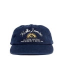 헬로 선라이즈(HELLO SUNRISE) HS Travel Agency Logo 5Panel Cap ( Navy) - 사이즈 & 후기 | 무신사