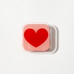 에이쓰리비쓰리(A3B3) (Acrylic Tok) Heart Pattern 하트 패턴 아크릴톡 - 후기 | 무신사