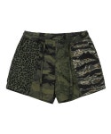 아조바이아조(AJOBYAJO) Pattern Mixed Shorts [KHAKI] - 사이즈 & 후기 | 무신사