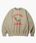 아웃스탠딩(OUTSTANDING) MIL SERIES SWEAT(14AF FLYING TIGER)_PIGMENT BEIGE - 사이즈 & 후기 | 무신사
