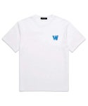 위핏(W:EFIT) | 위씨(WISSY) W Printing Logo 오버핏 반팔티셔츠 (WS012) 화이트 - 사이즈 & 후기 | 무신사