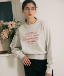 로라로라(ROLAROLA) VINTAGE NOUVELLE LOGO SWEATSHIRT MELANGE GRAY - 사이즈 & 후기 | 무신사