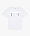 골스튜디오(GOALSTUDIO) AIR MESH BIG LOGO TEE-WHITE - 사이즈 & 후기 | 무신사