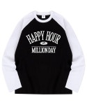 밀리언데이(MILLION DAY) 해피아워 레글런 롱슬리브 - 사이즈 & 후기 | 무신사