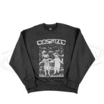 코스믹소사이어티(COSMIC SOCIETY) 캣 소사이어티 맨투맨 [차콜] - 사이즈 & 후기 | 무신사