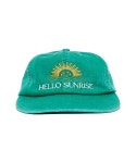 헬로 선라이즈(HELLO SUNRISE) Washed Two Tone Logo 6Panel Cap_Green - 사이즈 & 후기 | 무신사