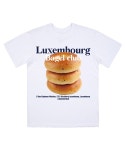 비치스앤크림(BEACHESANDCREAM) LUXEMBOURG BAGEL CLUB SHORT SLEEVES-WHITE - 사이즈 & 후기 | 무신사