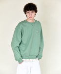호이테(HEUTE) HET TRIANGLE SWEATSHIRT (GREEN BEANS) - 사이즈 & 후기 | 무신사