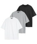 유니온스튜디오(UNIONSTUDIO) ( 2Pack ) 세미오버핏 베이직 실키 반팔티 ( 4Color ) - 사이즈 & 후기 | 무신사