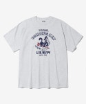 아웃스탠딩(OUTSTANDING) MIL SERIES TEE(BOMBING CAT)_1%OATMEAL - 사이즈 & 후기 | 무신사