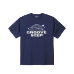 그루브스텝(GROOVESTEP) 지구본 오버핏 반팔 티셔츠 S0043 - 사이즈 & 후기 | 무신사