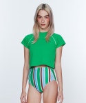 딜라잇풀(DELIGHTPOOL) Kate Water Top - Green - 사이즈 & 후기 | 무신사
