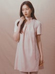 에스피엔케이(SPNK) 플로우 미디 원피스_피치 - 사이즈 & 후기 | 무신사