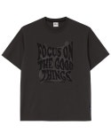 낫띵이즈베럴댄미(NOTHINGISBETTERTHANME) GEOMETRY LETTERING TEE_burgundy - 사이즈 & 후기 | 무신사